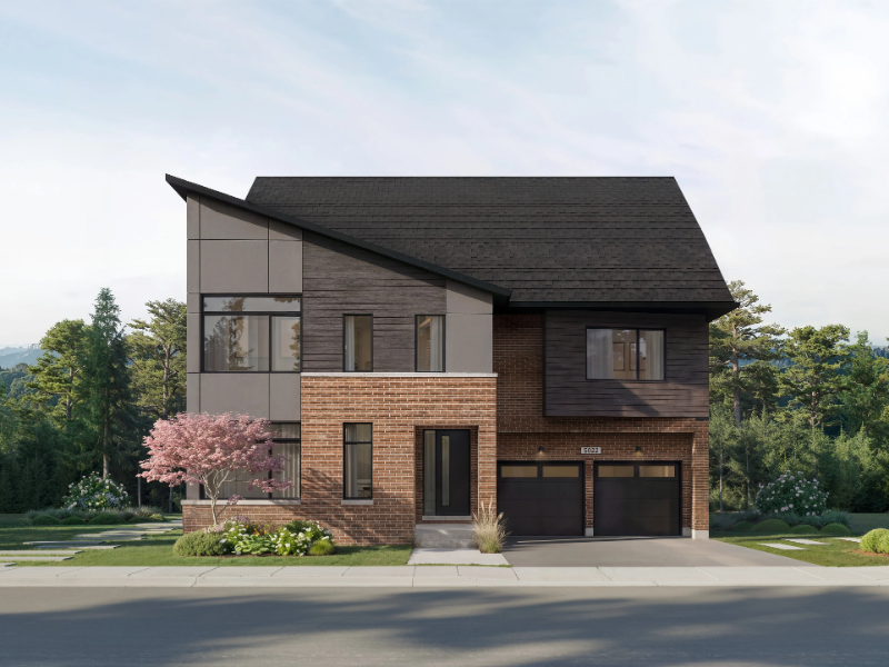 Five Oaks Townhome Streetscape